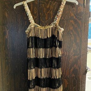 Fun Costumes Dresses for Women Sequin and Fringe Dress (Used) Size S